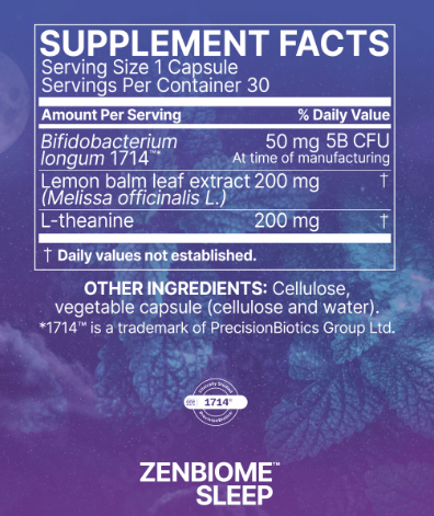 ZenBiome Sleep by Microbiome Labs