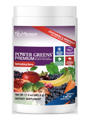 Power Greens Premium Berry 42 servings by Numedica