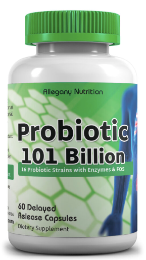 Probiotic 101 Billion by Allegany Nutrition