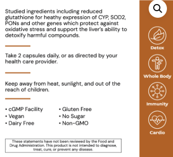 DetoxiGenic by Alimentum Labs (Formerly GCell)