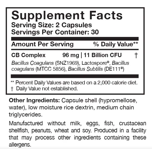 CoreBiotic Sensitive by Researched Nutritionals