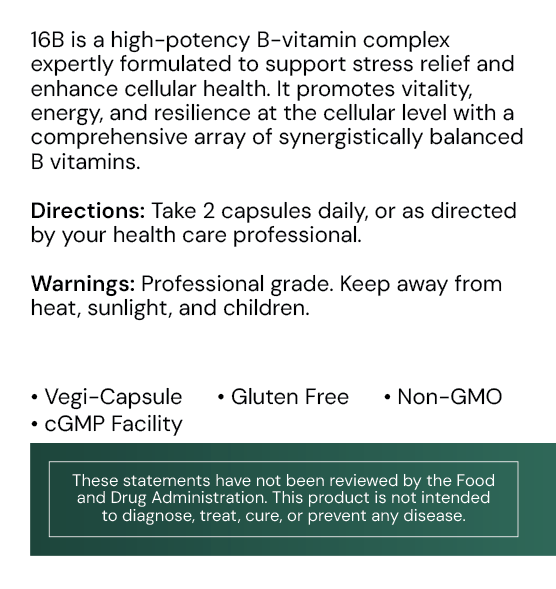 16B-Vitamin B Stress Complex by Systemic Formulas
