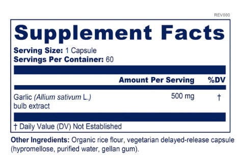 Garlic 3% Allicin by BioPure Health