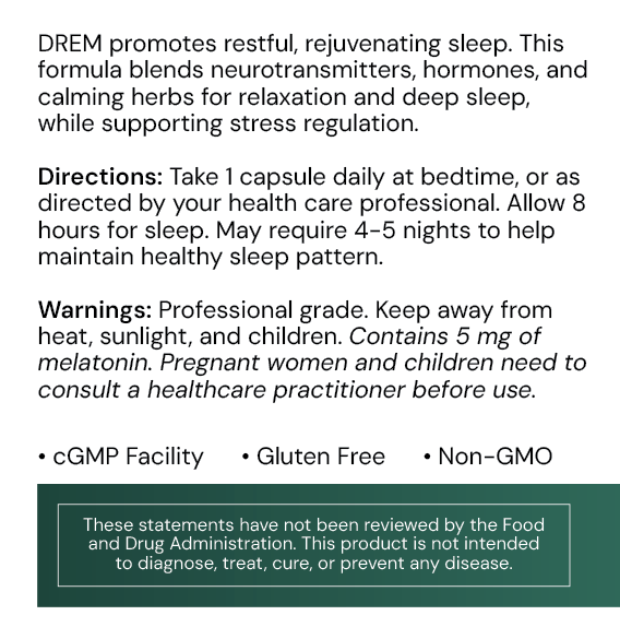 DREM Sleep Aid by Systemic Formulas