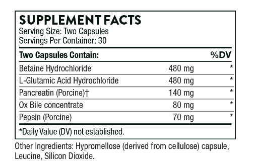 Advanced Digestive Enzymes by Thorne Research