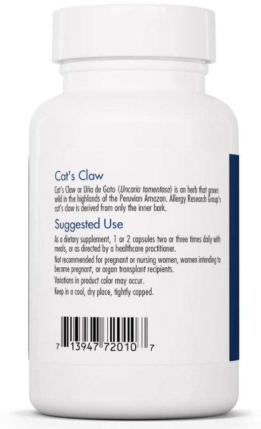Cat's Claw by Allergy Research Group