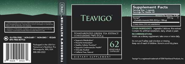 Teavigo by Tomorrow's Nutrition