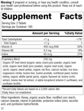 A-F Betafood®, 360 Tablets, Rev 16 Supplement Facts