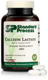 An image of a bottle of Calcium Lactate, 180 tablets.