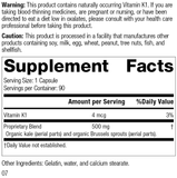 Cruciferous Complete™, 90 Capsules, Rev 07 Supplement Facts