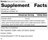 OPC Synergy®, 40 Capsules, Rev 13, Supplement Facts