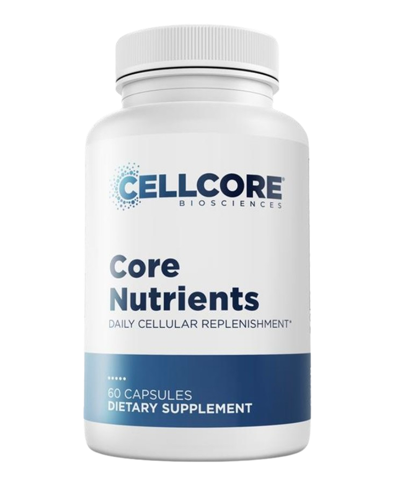 CellCore Core Nutrients bioavailable multivitamin and mineral bottle