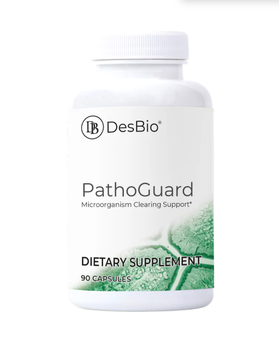 DesBio PathoGuard immune and microbial support capsules bottle