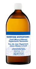 Quicksilver Scientific Original Quinton Hypertonic marine mineral liter