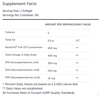 Omega MonoPure 650 EC by Xymogen