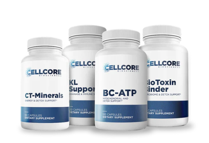 CellCore Jumpstart Kit beginner detox and drainage supplement kit