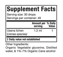 Usnea Tincture by Supreme Nutrition