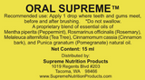 Oral Supreme by Supreme Nutrition