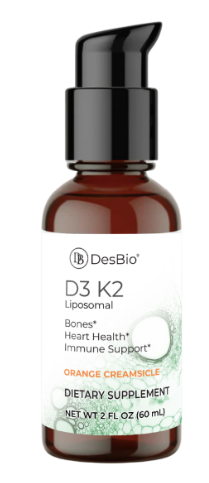 Liposomal D3-K2 2oz by DesBio