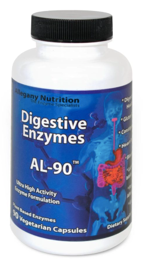 AL Series Gluten Free Digestive Enzymes 90ct by Allegany Nutrition