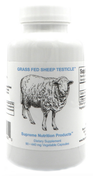 Grass Fed Sheep Testicle by Supreme Nutrition