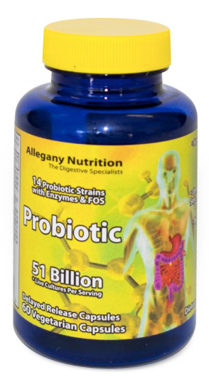 Probiotic 51 Billion by Allegany Nutrition