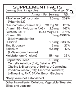 MethylGenic (capsules) by Alimentum Labs (Systemic Formulas)