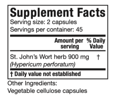 St. John's Wort Supreme by Supreme Nutrition