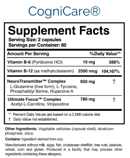 Cognitive Performance Duo by Researched Nutritionals