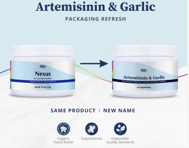 Artemisinin & Garlic Suppositories by BioPure Health