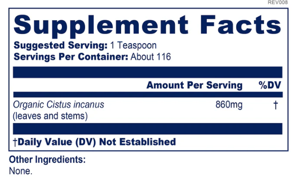 Cistus Tea by BioPure Health