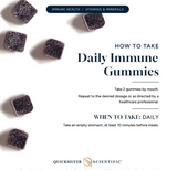 Daily Immune Gummies by Quicksilver Scientific