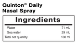 Quinton Daily Nasal Spray by Quicksilver Scientific