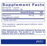 Magnesium Citrate 180's by Pure Encapsulations