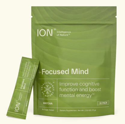 '+Focused Mind 20 packets by ION