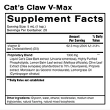 Cat's Claw V Max by Quicksilver Scientific