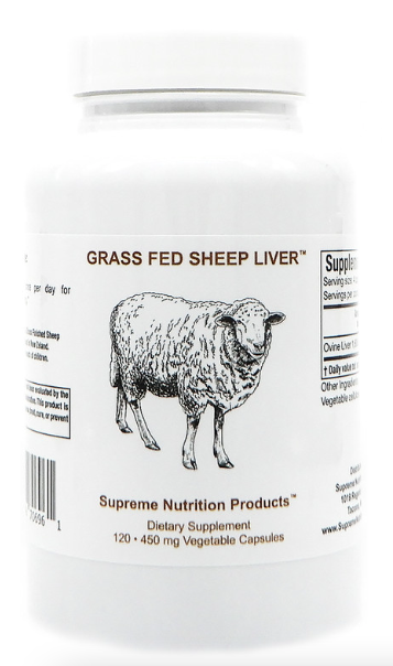 Grass Fed Sheep Liver by Supreme Nutrition