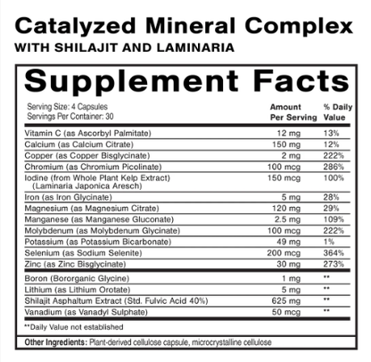 Catalyzed Mineral Complex by Quicksilver Scientific