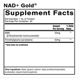 NAD+ Gold by Quicksilver Scientific