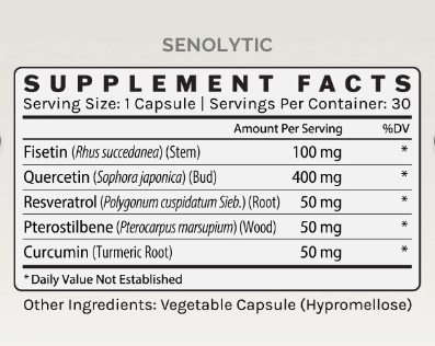 Senolytic by InfiniWell