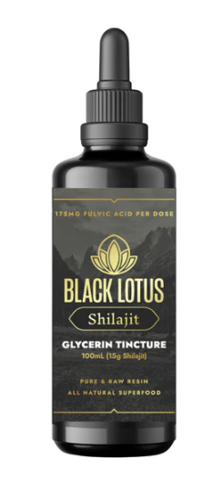 Pure Shilajit Tincture by Black Lotus Shilajit