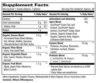 Alkalizing Greens Blend by Progressive Labs