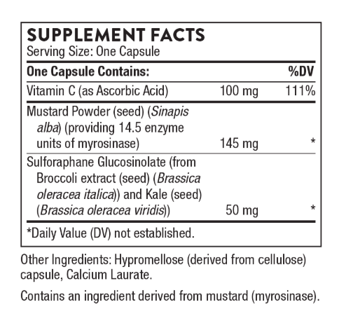 Broccoli Seed Extract (formerly Crucera-SGS) by Thorne Research