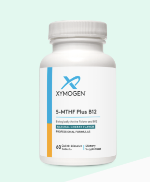 5-MTHF Plus B12 Cherry 60 Tablets by Xymogen