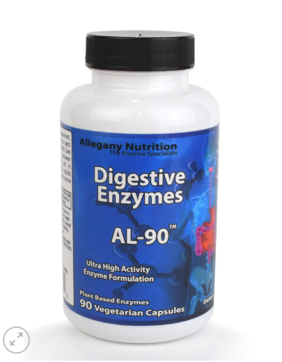 AL Series Gluten Free Digestive Enzymes 90ct by Allegany Nutrition