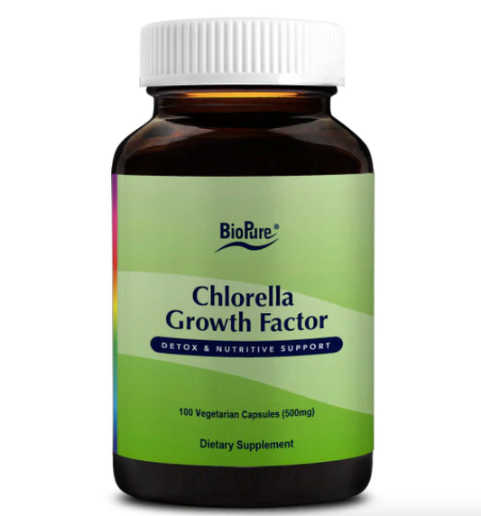 Chlorella Growth Factor CGF Capsules by BioPure Health