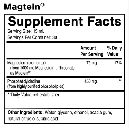 Liposomal Magtein by Quicksilver Scientific