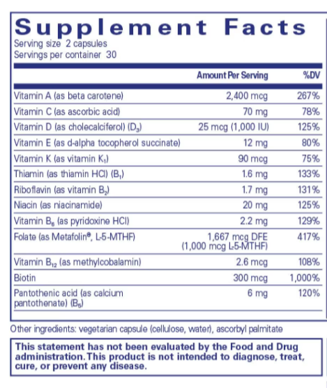 Women's Nutrients by Pure Encapsulations
