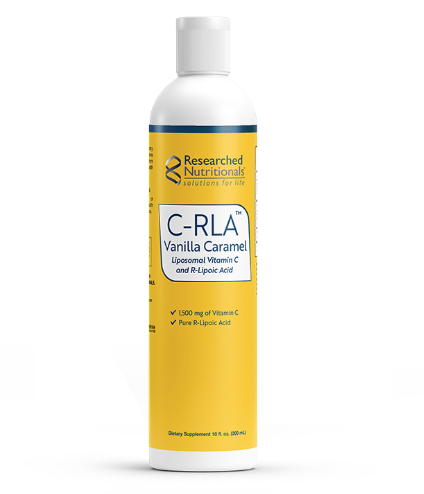 C-RLA Vanilla Caramel – Liposomal Vitamin C by Researched Nutritionals