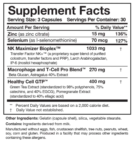 Transfer Factor Multi-Immune by Researched Nutritionals